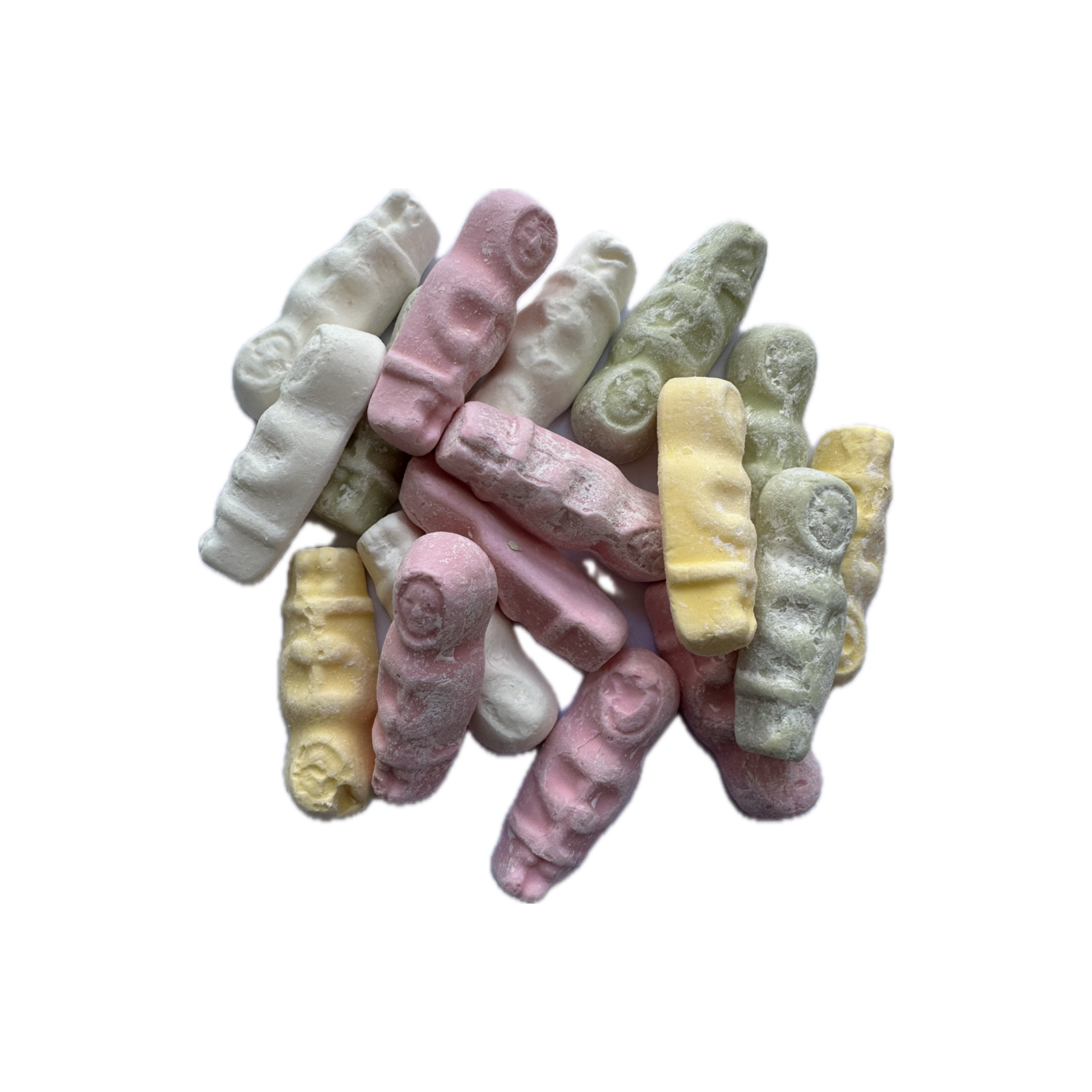 Rainbow Fondant Emos (Seconds) 1kg bag