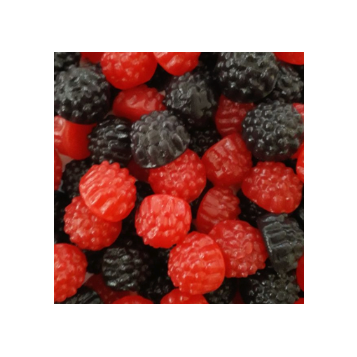 Rainbow Black & Reds 1kg Bag