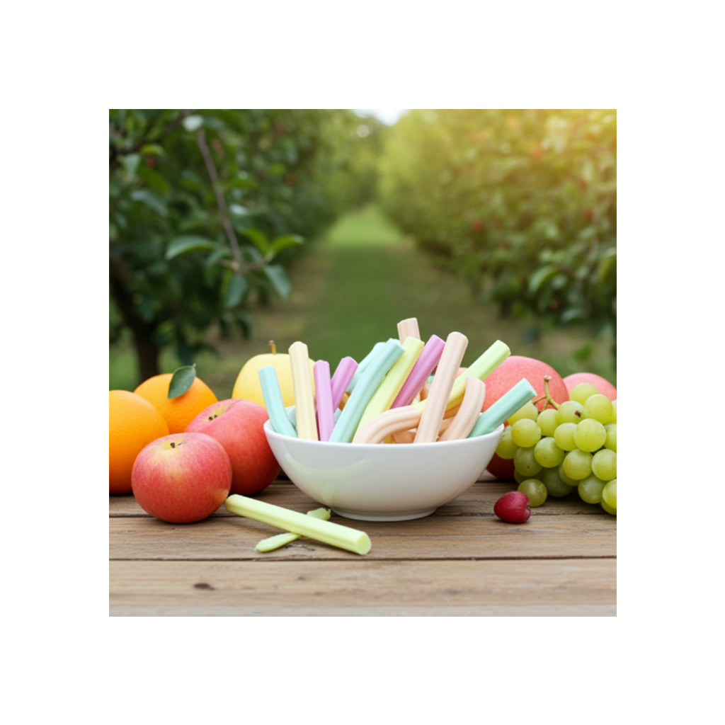 Carousel Assorted Fruit Sticks Seconds 750gm