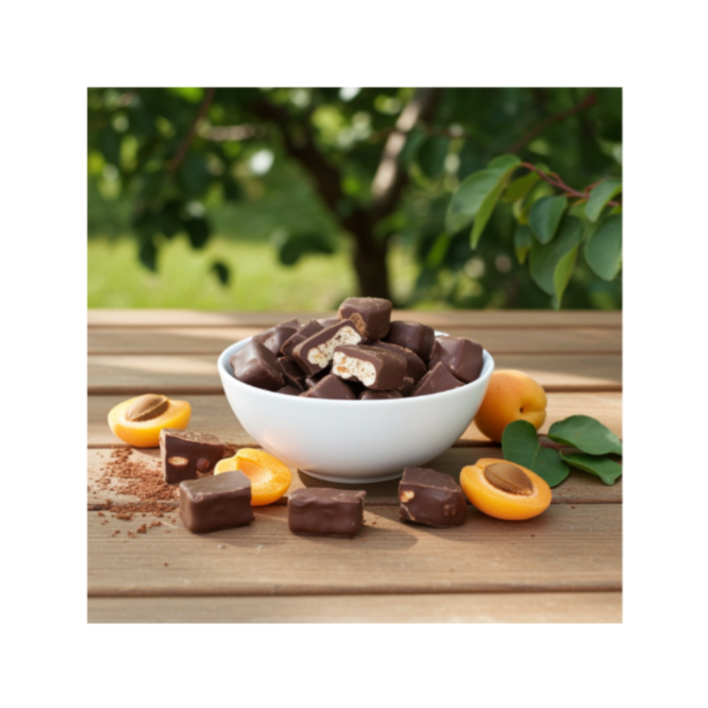 Carousel Dark Chocolate Apricot Nougat 500gm